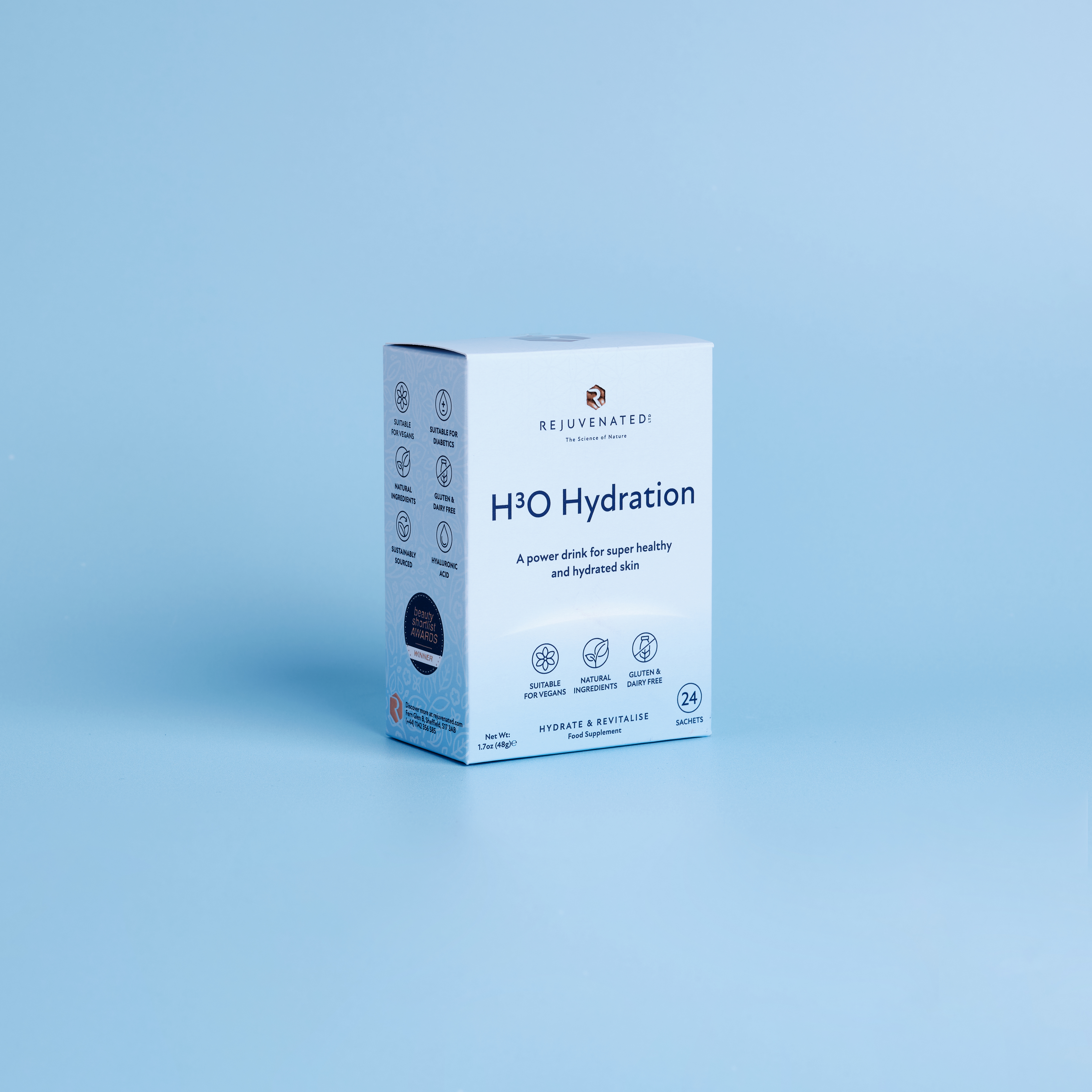 Клітинне зволоження Rejuvenated H3O Hydration for Super Healthy and Hydrated Skin